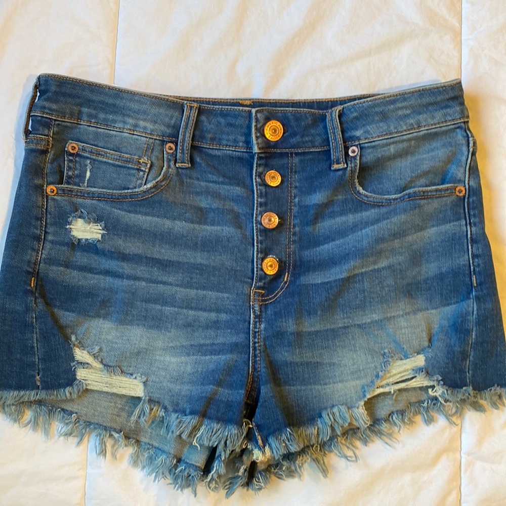 American eagle jean shorts